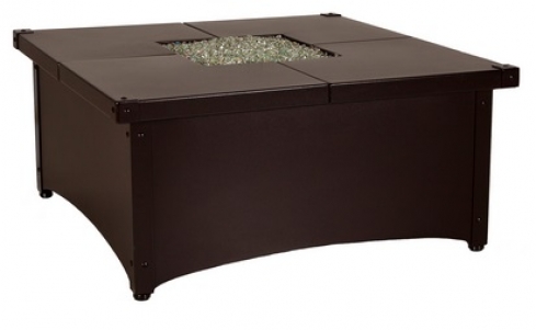 OW Lee Aero Square Fire Pit Table