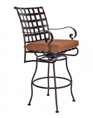 OW Lee Classico Swivel Barstool With Arms